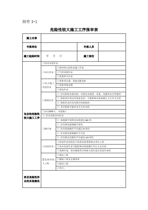 施工人员防疫登记表