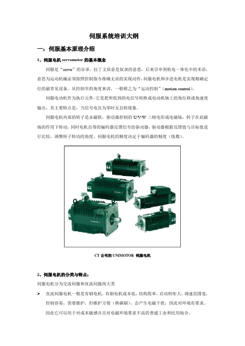 CT伺服系统学习资料