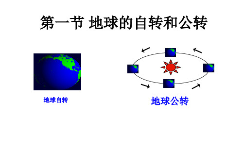 中图版八年级上册第一章第一节地球的自转和公转(1)课件