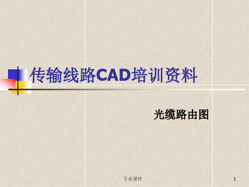 传输线路CAD培训资料.ppt