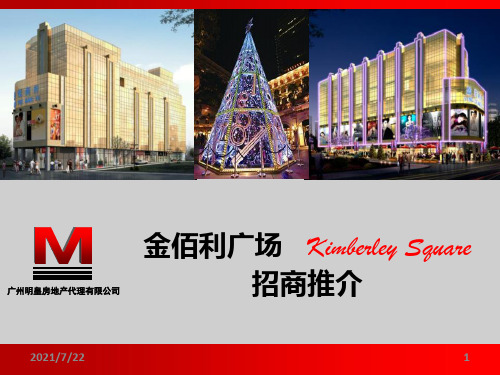 广州金佰利广场招商推介手册