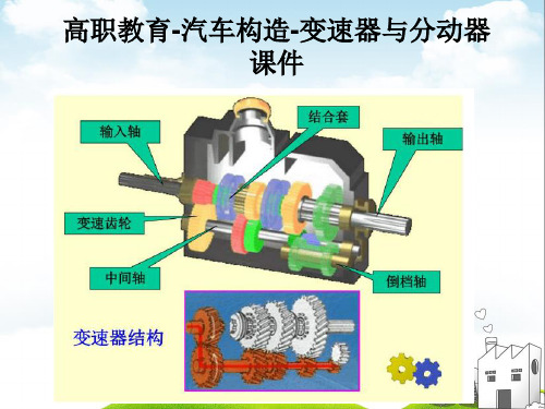 高职教育-汽车构造-变速器与分动器课件