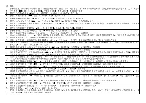 (必过)2017专技天下公需科目《专业技术人员保密教育》试题及答案