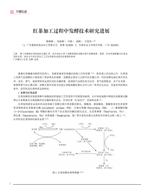 红茶加工过程中发酵技术研究进展