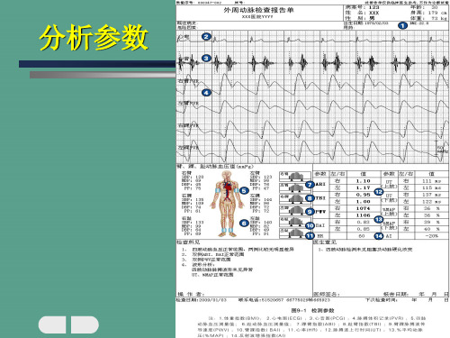 外周动脉检测分析技术ppt课件