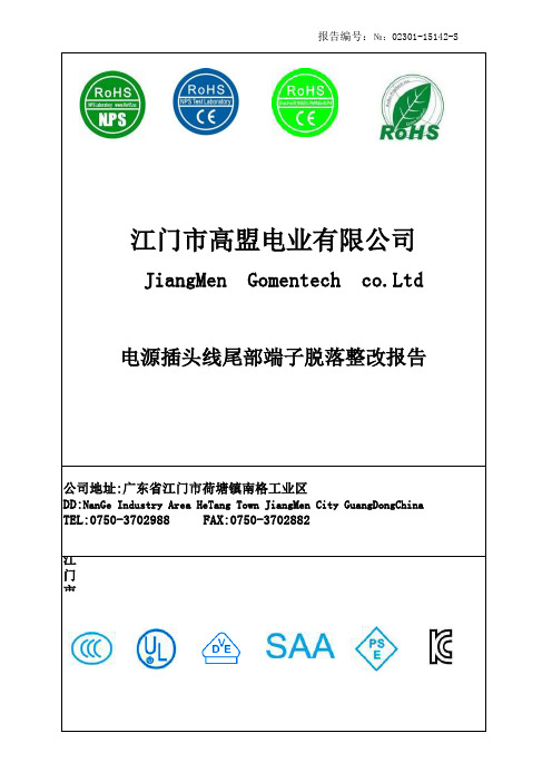 53RVV3G0.75型式试验报告