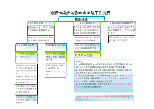 食源性疾病监测哨点医院工作流程