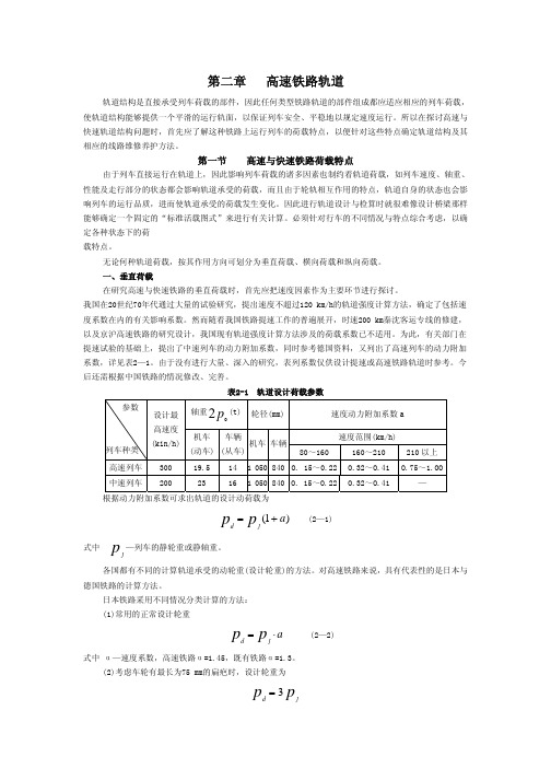 高速铁路轨道.