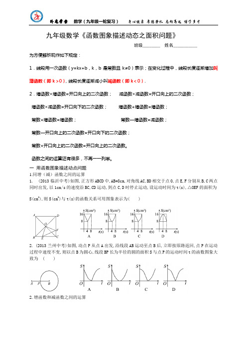 动态面积问题