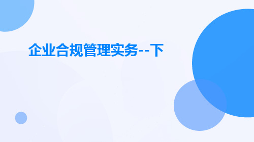 企业合规管理实务--下ppt