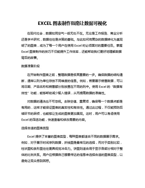 EXCEL图表制作指南让数据可视化