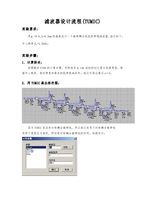 滤波器设计流程图