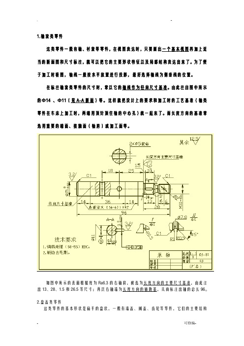 机械标注及公差规范