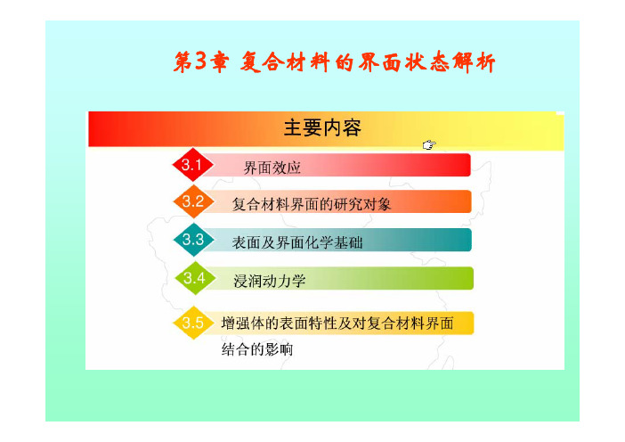 第3章 复合材料的界面状态解析