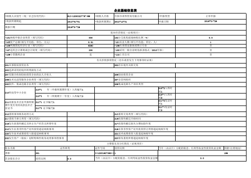 企业所得税(查账征收)年度申报(2017优化版)