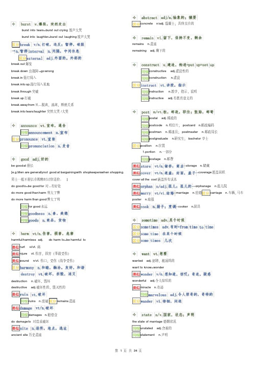 上海高考英语知识点整理.pdf