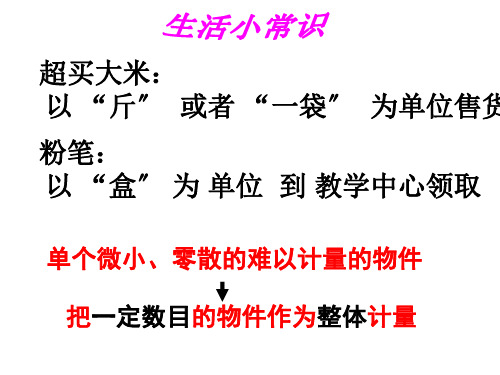 高中化学第一章第二节物质的量优秀课件