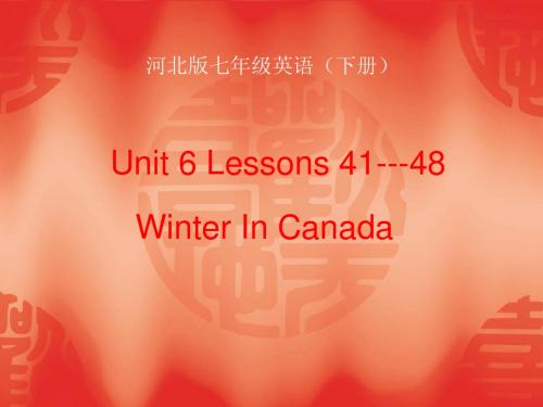 Unit6 lesson 45课件