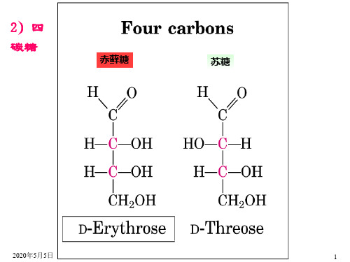 五重要的单糖和单糖衍生物