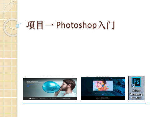 photoshop cc 图像处理项目教程 项目一 Photoshop入门