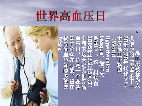 世界高血压日.ppt