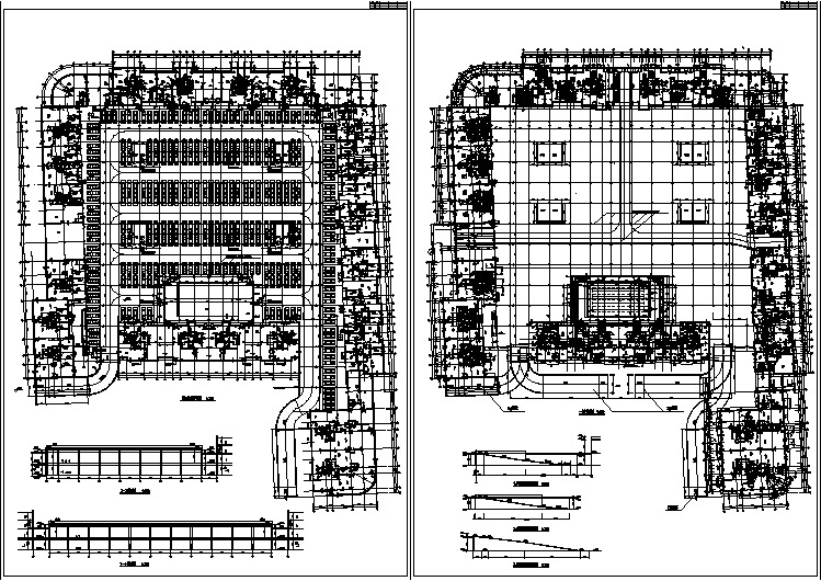 超市及地下车库建筑设计图