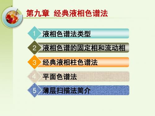 9第九章经典液相色谱法