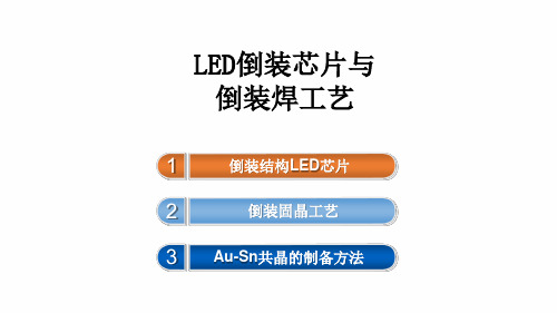 LED倒装芯片与倒装焊工艺.ppt