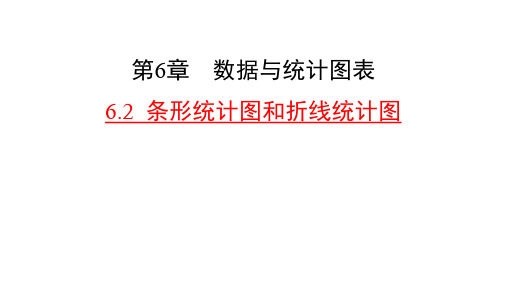 浙教版数学七年级下册课件6.2条形统计图和折线统计图