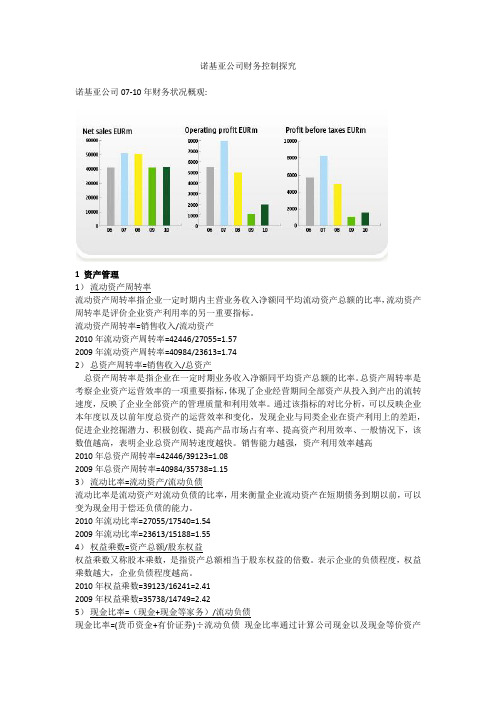 nokia财务控制