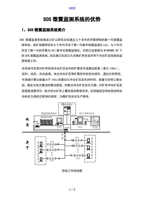 SOS微震监测系统地优势