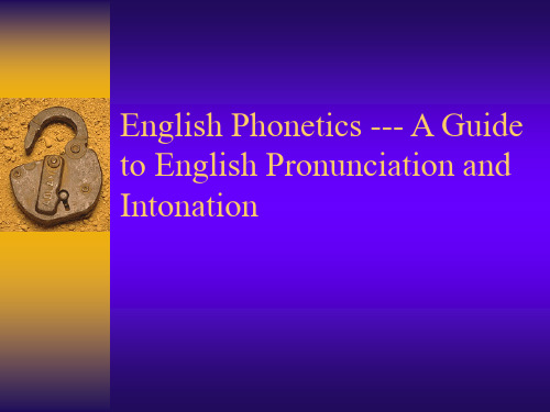 EnglishPhonetics(lecture)