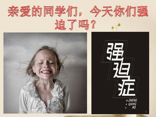 强迫症PPT精选课件