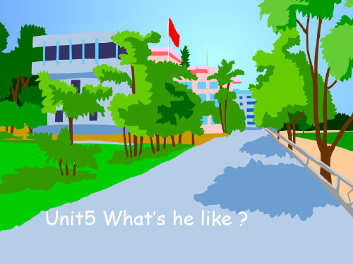 六年级英语下册 Unit 5 What Is he like课件1 陕旅版