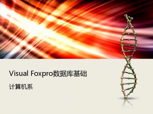 计算机二级vfp第一章 Visual Foxpro数据库基础