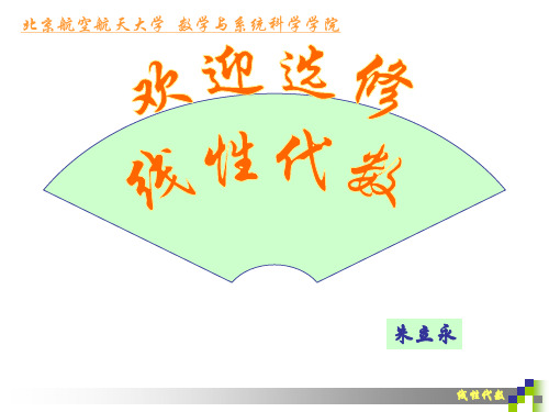 2019北京航空航天大学线性代数课件第一章行列式的定义-文档资料