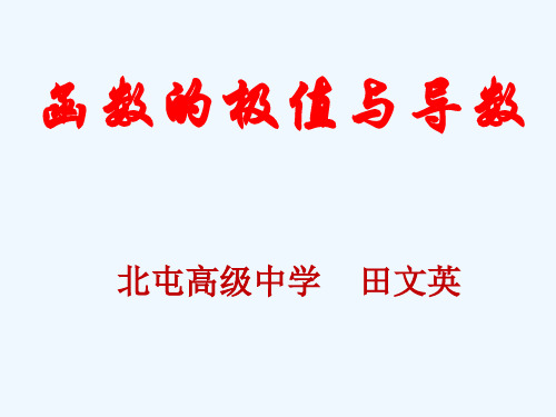 探究与发现牛顿法--用导数方法求方程的近似解