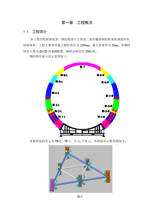 三角形截面钢管桁架环形钢结构体系拼装方案(多图)_secret