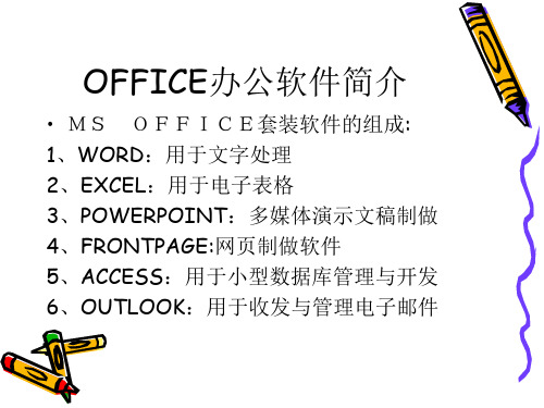 OFFICE办公软件简介