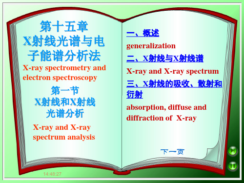 X射线光谱分析报告