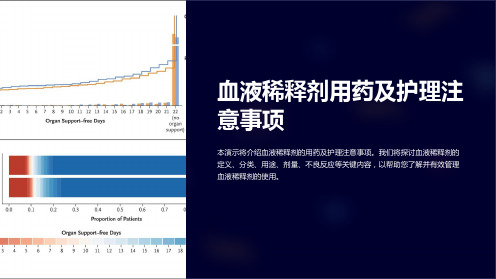 血液稀释剂用药及护理注意事项