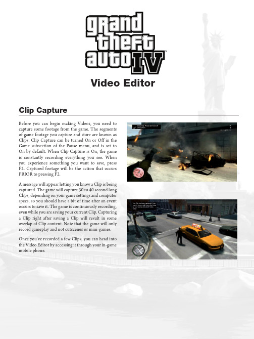 GTA4 Video Editor Manual