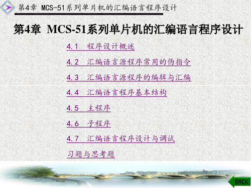 单片机原理、接口技术及应用(含C51)(杨学昭)章 (4)