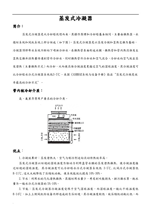 蒸发式冷凝器简介