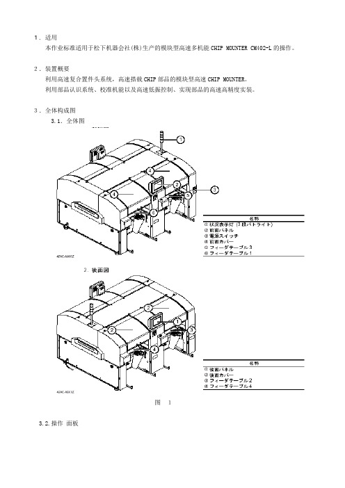 CM402操作说明书