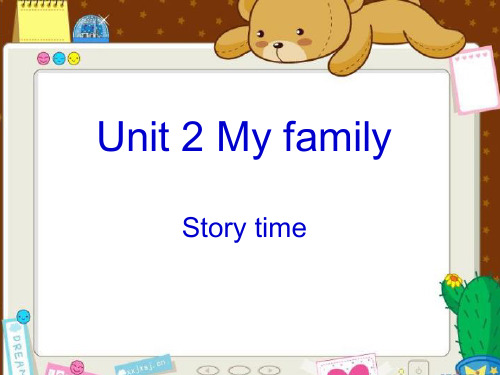 人教版pep三年级下册英语新三下U2 storytime课件