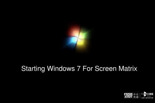 2011-Starting Windows 7 For Screen Matrix-@上传下载的乐趣