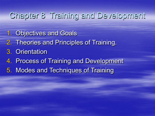 Unit 6 Training and Development - 广东外语外贸大学