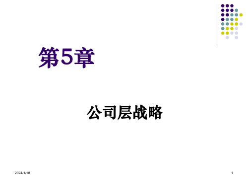 战略公司层战略