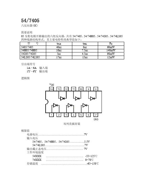 74LS05中文资料